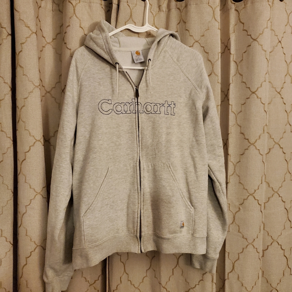 Womens carhartt zip jacket XL